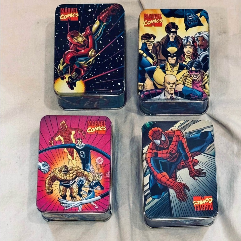1994 Marvel Comics Nabisco Limited Edition Collector Tins